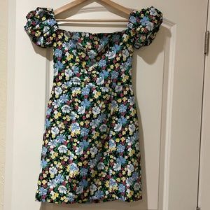 Maje Floral Mini Dress Size 2